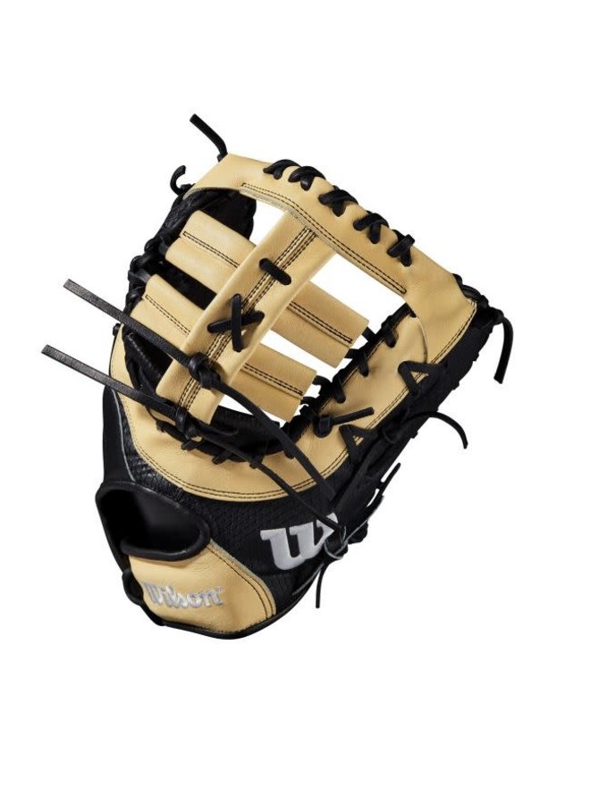 Wilson A2K Jose Abreu Game Model (1B) LHT 12.5 Black/Black SuperSS/Blonde 3 Wilson A2K Jose Abreu Game Model (1B) LHT 12.5 Black/Black SuperSS/Blonde - Image 3
