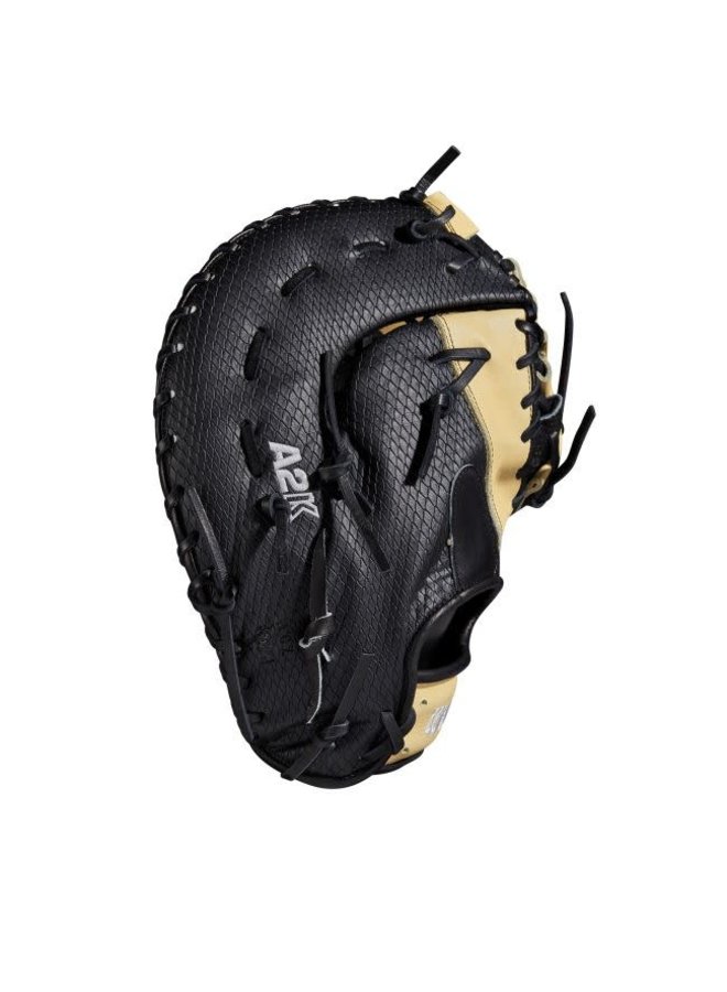 Wilson A2K Jose Abreu Game Model (1B) LHT 12.5 Black/Black SuperSS/Blonde 5 Wilson A2K Jose Abreu Game Model (1B) LHT 12.5 Black/Black SuperSS/Blonde - Image 5