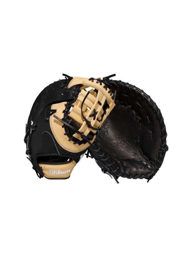 Wilson A2K Jose Abreu Game Model (1B) LHT 12.5 Black/Black SuperSS/Blonde 6 Wilson A2K Jose Abreu Game Model (1B) LHT 12.5 Black/Black SuperSS/Blonde - Image 6