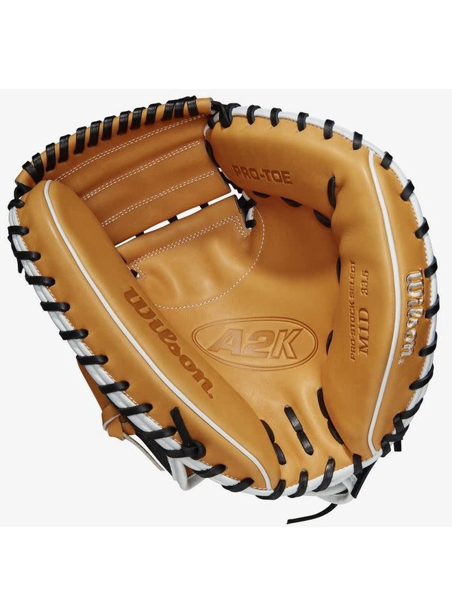 Wilson A2K M1D w/SuperSnakeSkin™ (C) 33.5-inch Catchers Mitt Wilson A2K M1D W/SuperSnakeSkin™ (C) 33.5-inch Catchers Mitt -Wilson Shop wilson wilson a2k m1d w supersnakeskin c 335 inch 1