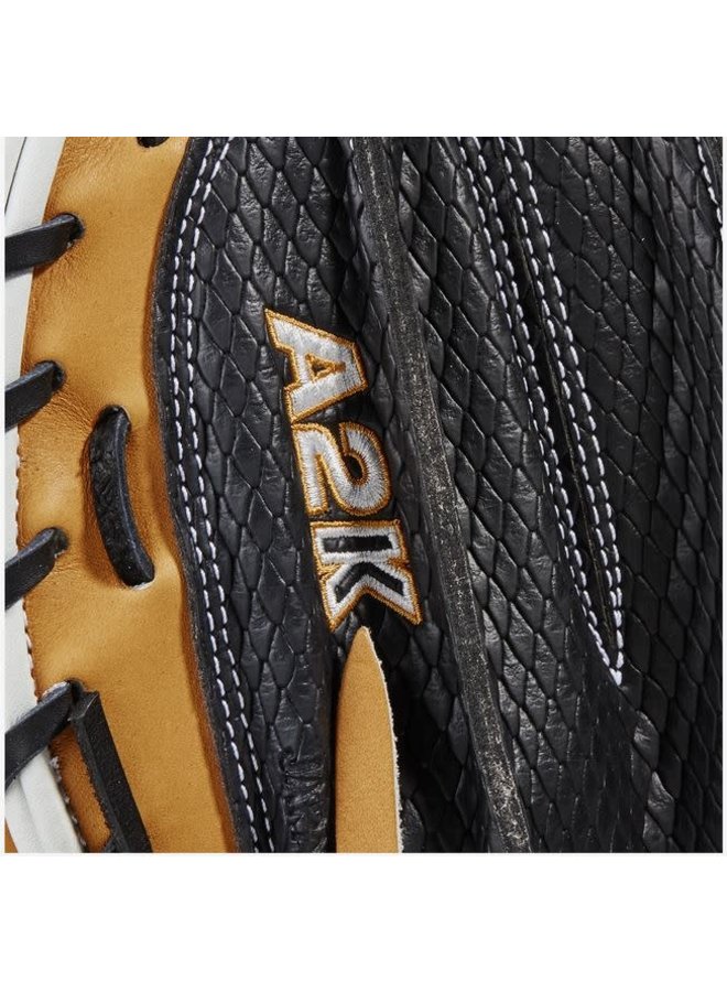 Wilson A2K M1D w/SuperSnakeSkin™ (C) 33.5-inch Catchers Mitt Wilson A2K M1D W/SuperSnakeSkin™ (C) 33.5-inch Catchers Mitt -Wilson Shop wilson wilson a2k m1d w supersnakeskin c 335 inch 5