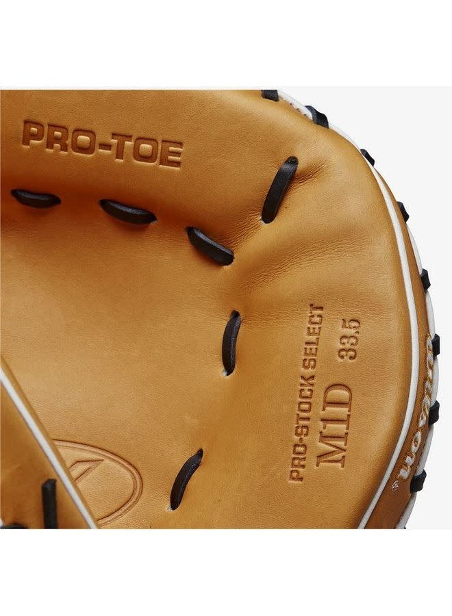 Wilson A2K M1D w/SuperSnakeSkin™ (C) 33.5-inch Catchers Mitt Wilson A2K M1D W/SuperSnakeSkin™ (C) 33.5-inch Catchers Mitt -Wilson Shop wilson wilson a2k m1d w supersnakeskin c 335 inch 6