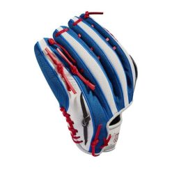 Wilson A2K Mookie Betts Game Model (OF) LHT 12.5 Black/White SS/Royal/Red -Wilson Shop wilson wilson a2k mookie betts game model of lht 1 3