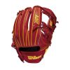 Wilson A2K Ozzie Albies Game Model (IF) 11.5 Red
