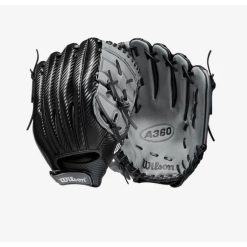 Wilson A360 Baseball 12" 12 Black/Carbon/White -Wilson Shop wilson wilson a360 baseball 12 12 black carbon whi 3