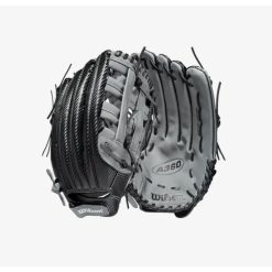 Wilson A360 Slowpitch 15" 15 Black/Graphite/White -Wilson Shop wilson wilson a360 slowpitch 15 15 black graphite 3