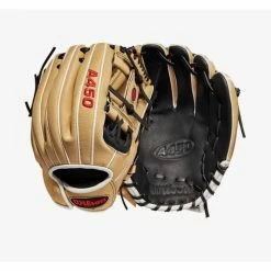 Wilson A450 Advisory Staff 11.5-inch Black/Blonde/Red & White