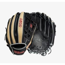 Wilson A500 11.5-inch Utility Youth Baseball Glove Black/Blonde/Red 9 Wilson A500 11.5-inch Utility Youth Baseball Glove Black/Blonde/Red -Wilson Shop wilson wilson a500 115 inch utility youth baseball 9