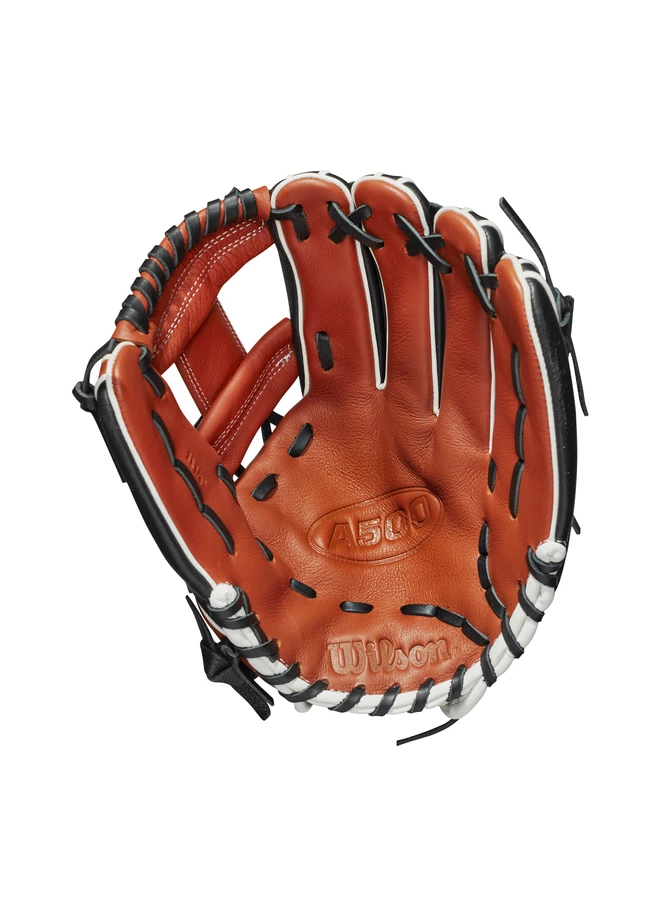 Wilson A500 Baseball 11.5" 11.5 Copper/Black/White - Image 4
