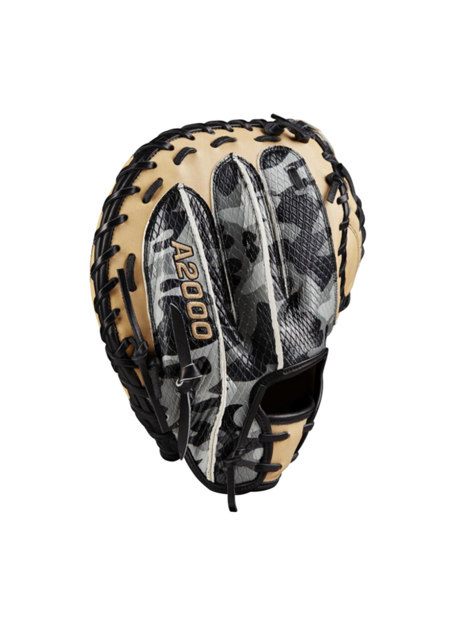 Wilson Glove of the Month October 2022 CM33 Black Camo/Blonde 33" RHT Catchers Mitt Wilson Glove Of The Month October 2022 CM33 Black Camo/Blonde 33" RHT Catchers Mitt -Wilson Shop wilson wilson glove of the month october 2022 cm33 2